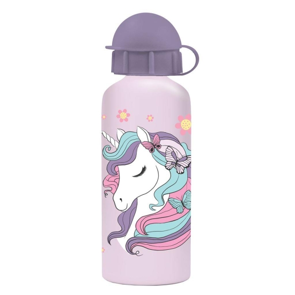 Σετ Φαγητού Must Team Lovely Unicorn Φαγητοδοχείο 800ml-Παγούρι Αλουμινίου 500ml